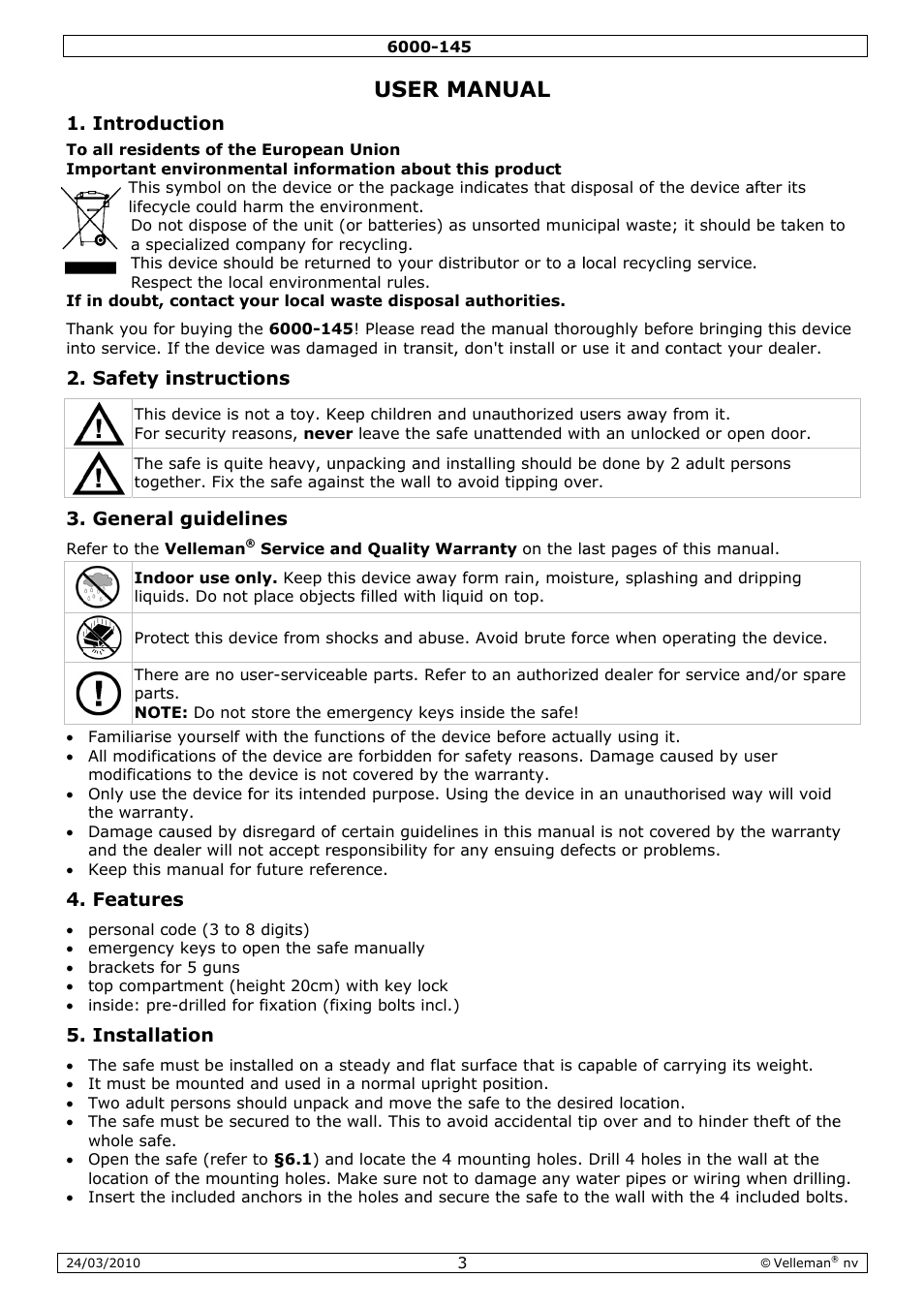 Er man | Velleman 6000-145 User Manual | Page 3 / 19