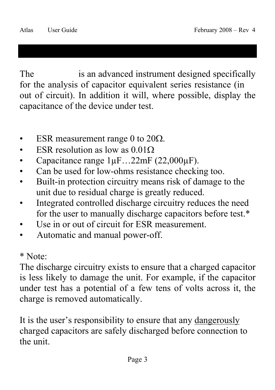 Introduction | Velleman ESR70 User Manual | Page 3 / 14