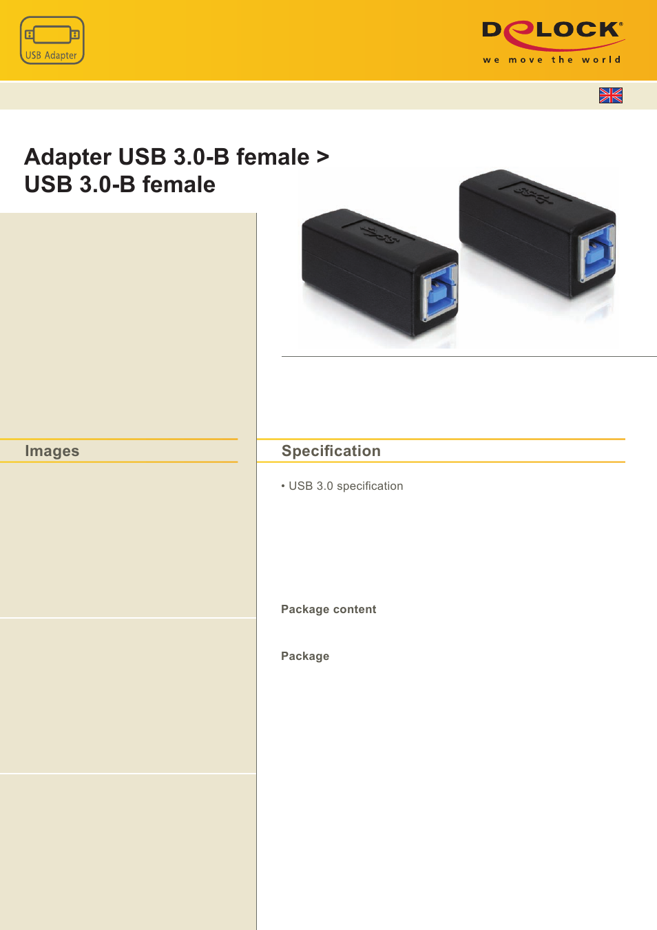 DeLOCK 65219 User Manual | 1 page