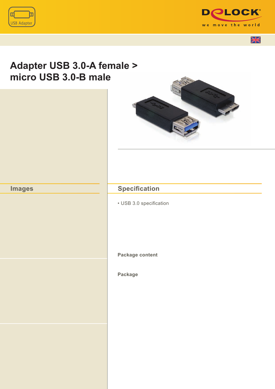 DeLOCK 65183 User Manual | 1 page