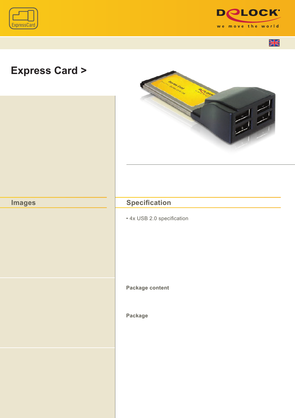 DeLOCK 66207 User Manual | 1 page