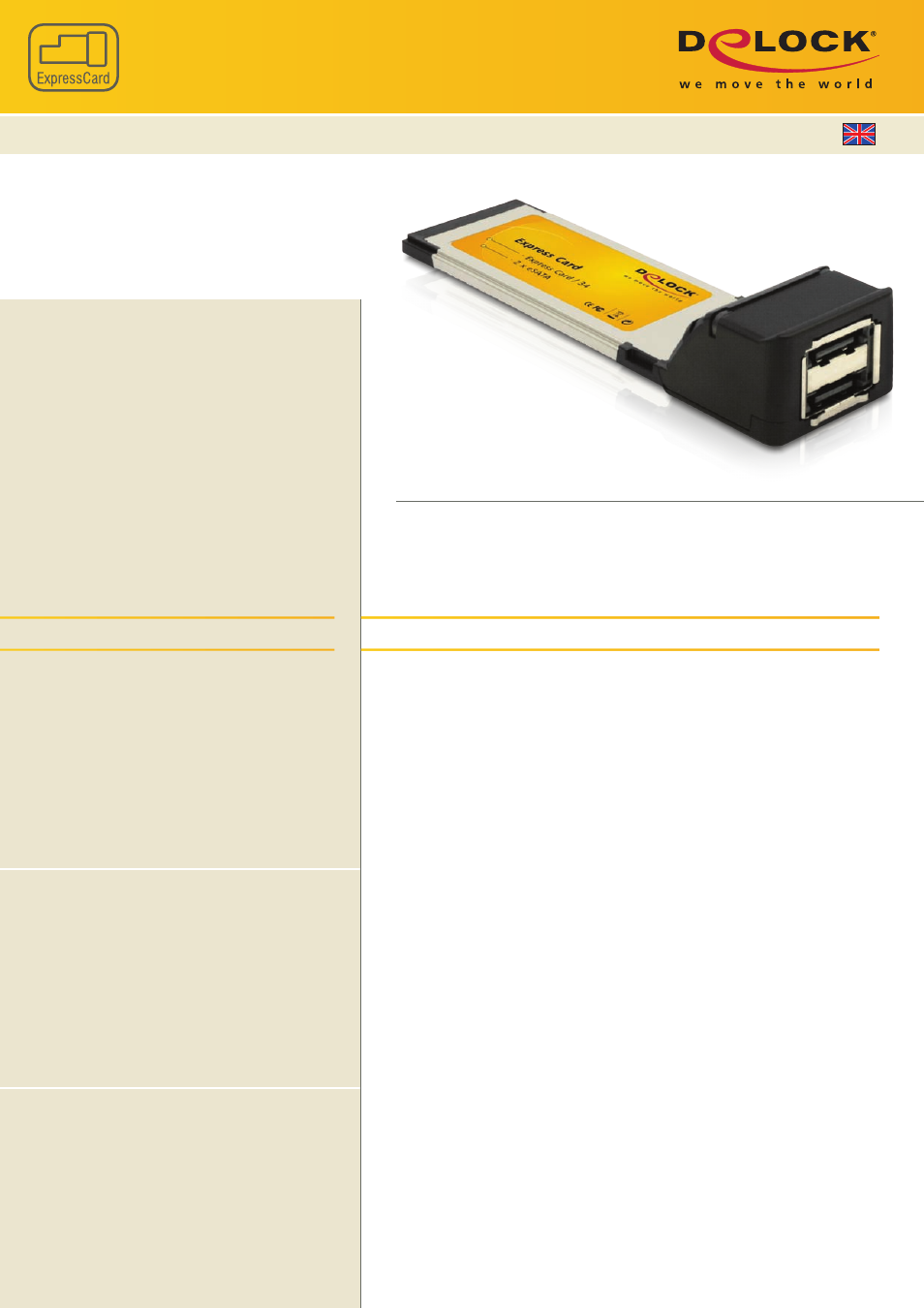 DeLOCK 61891 User Manual | 1 page