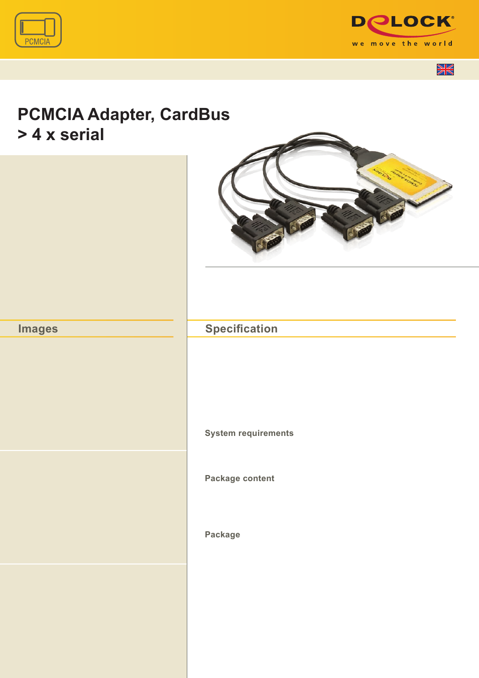 DeLOCK 61617 User Manual | 1 page