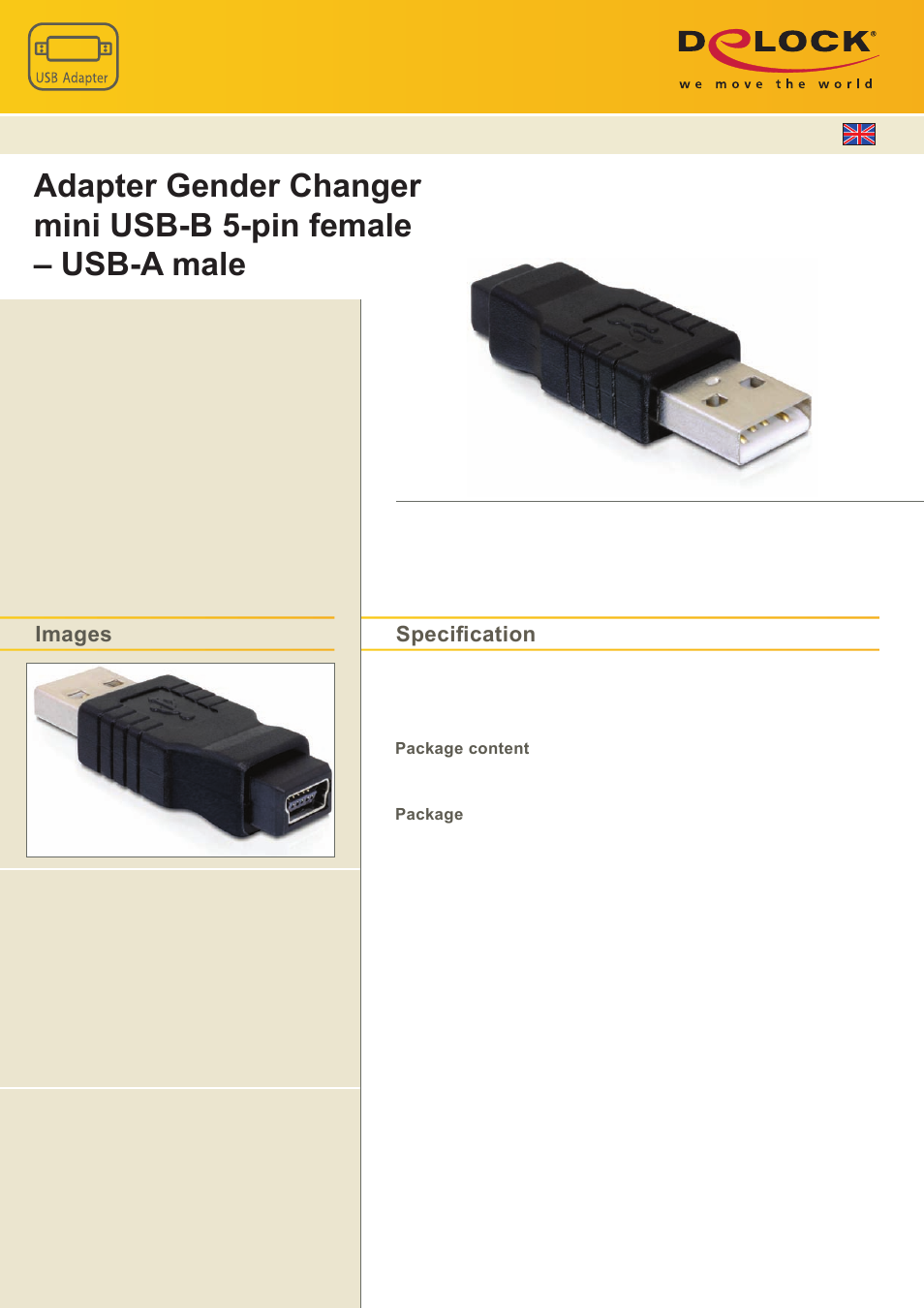 DeLOCK 65094 User Manual | 1 page