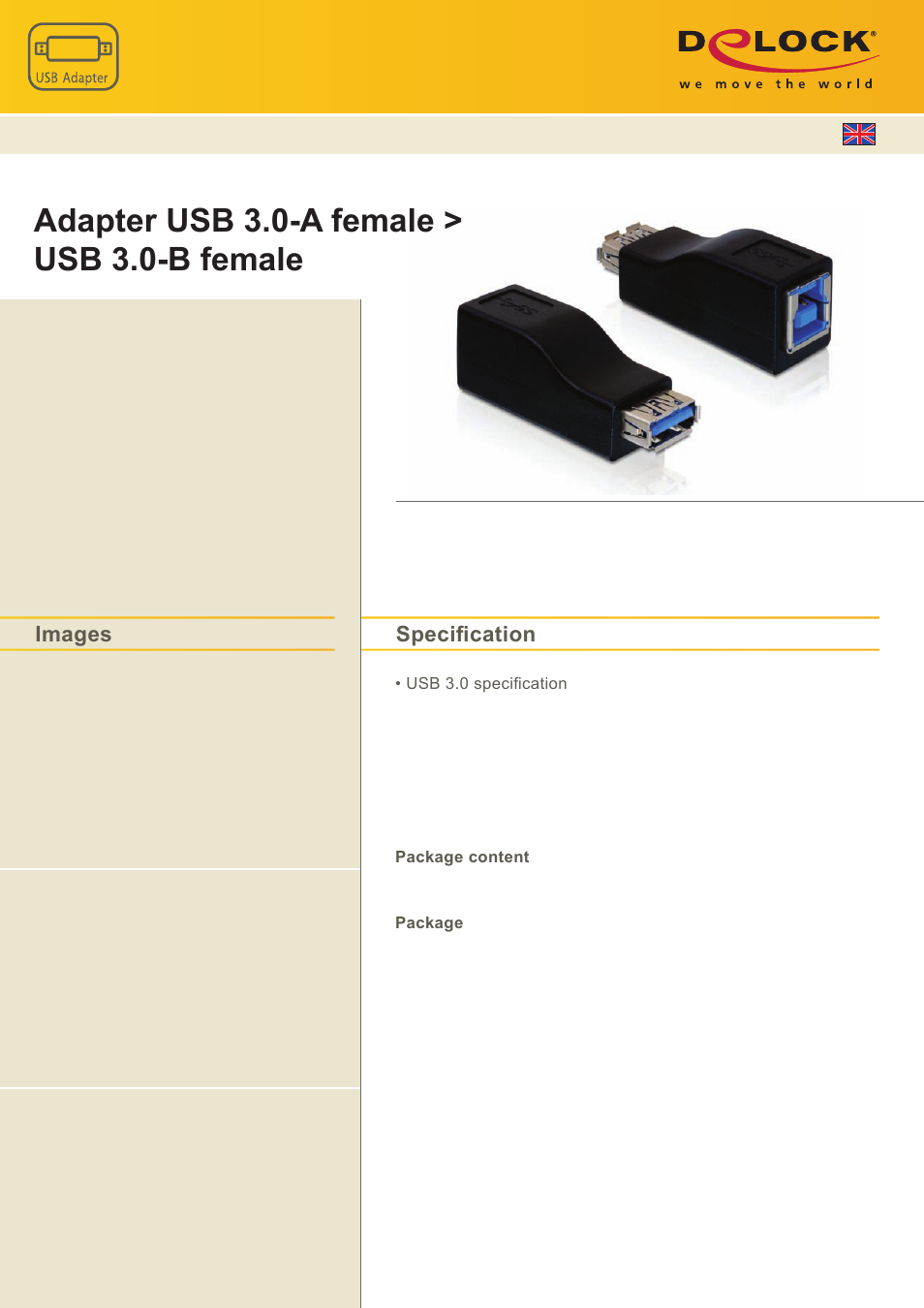 DeLOCK 65181 User Manual | 1 page