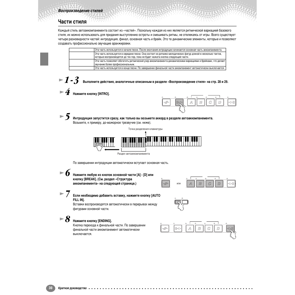 У‡тъл òúëîﬂ | Yamaha PSR-2000 User Manual | Page 29 / 170