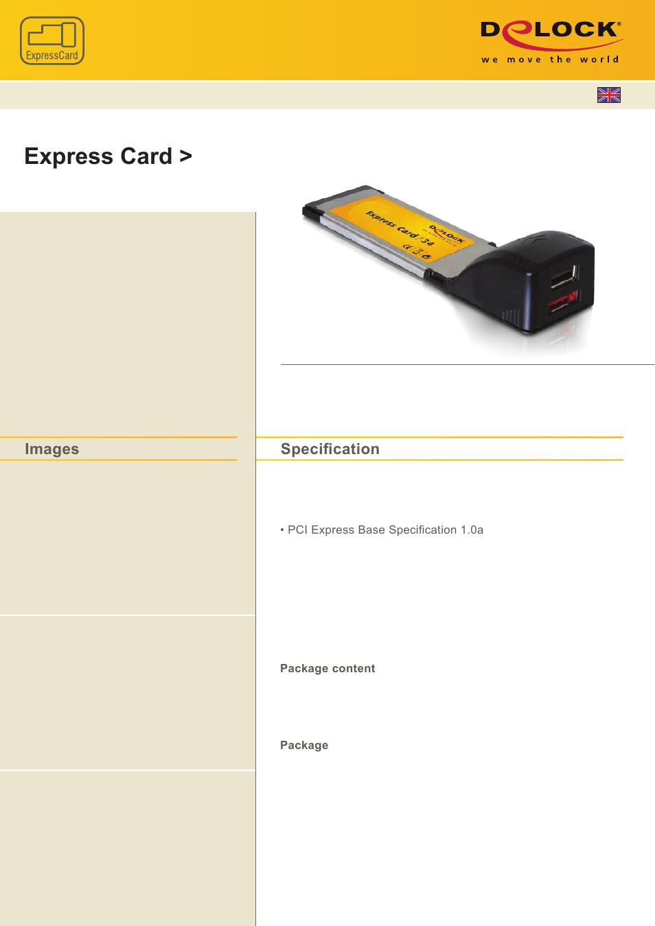 DeLOCK 66218 User Manual | 1 page