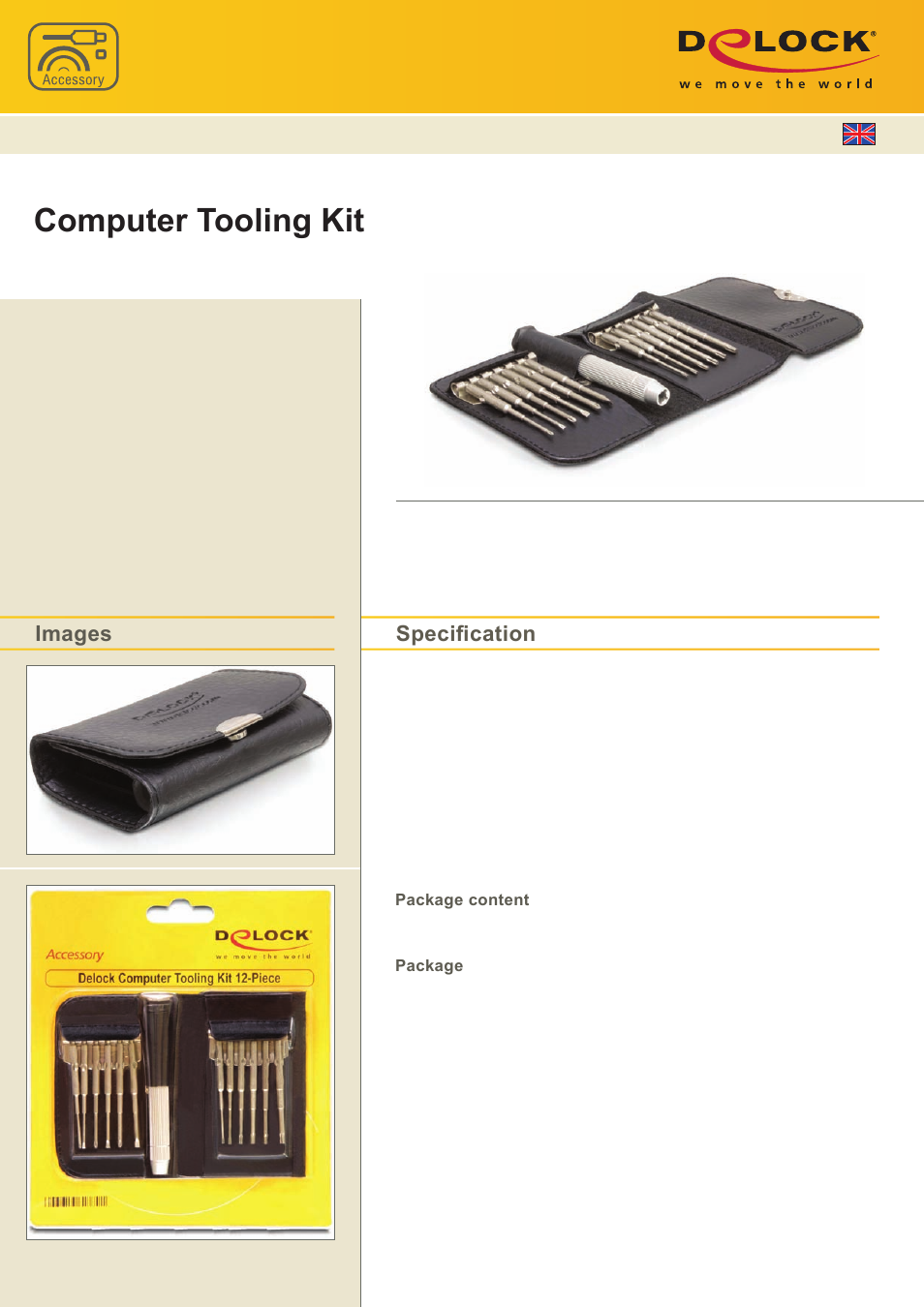 DeLOCK 61779 User Manual | 1 page