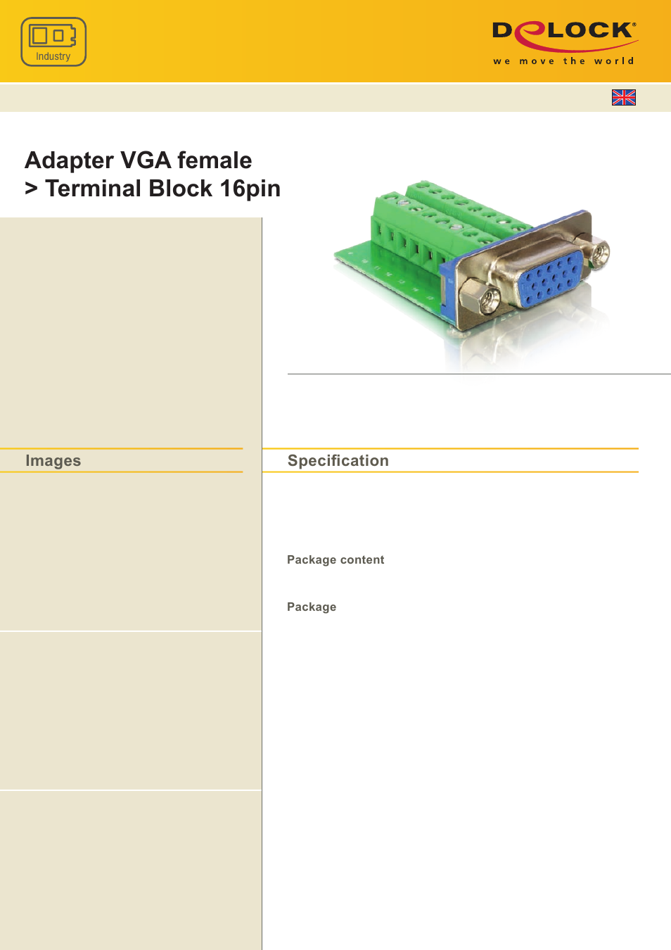 DeLOCK 65170 User Manual | 1 page