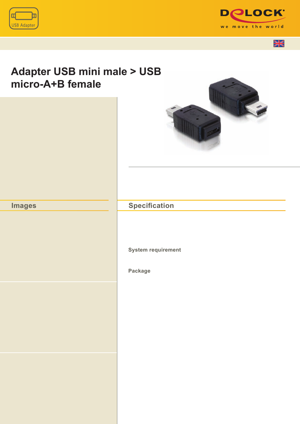 DeLOCK 65155 User Manual | 1 page