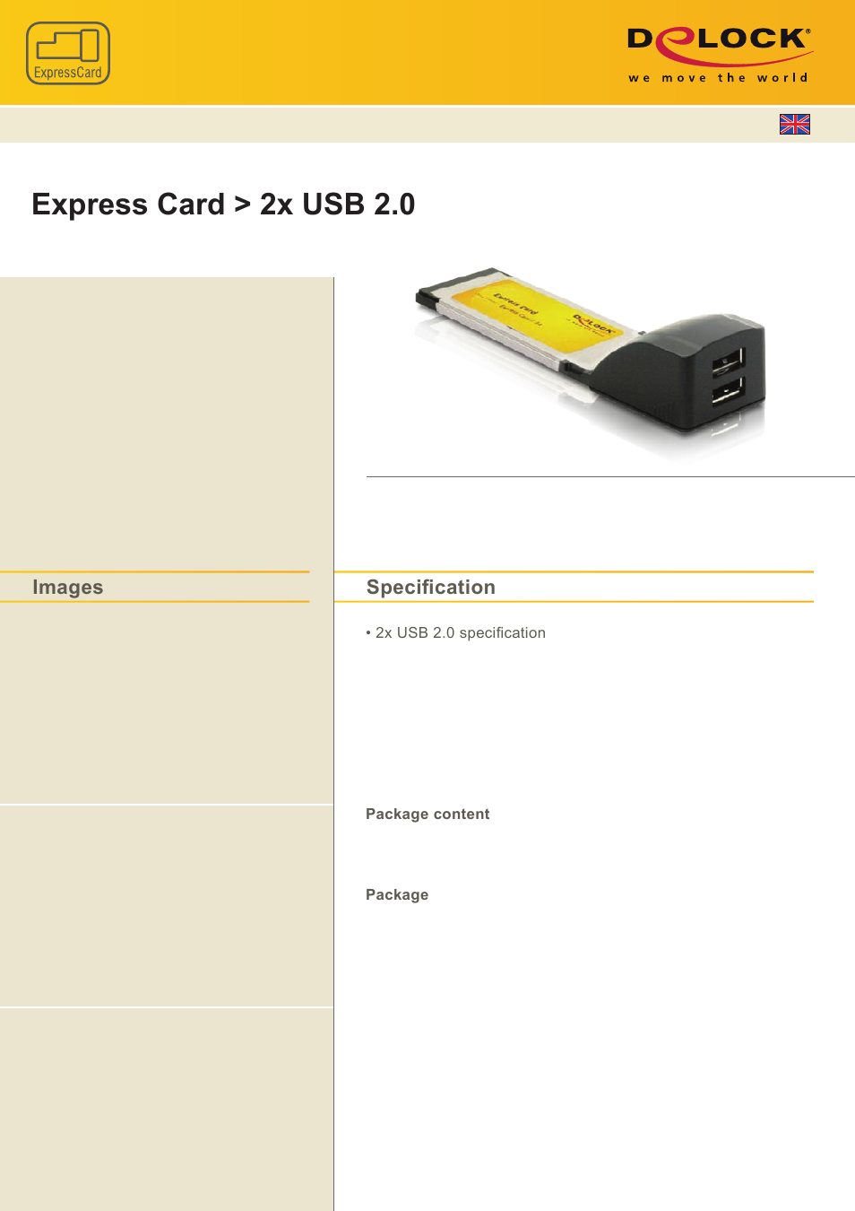 DeLOCK 66202 User Manual | 1 page