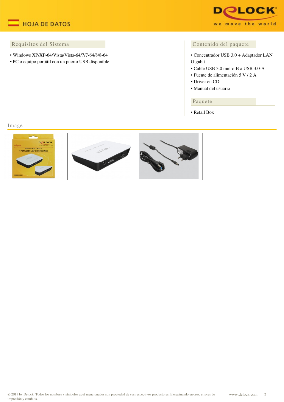 DeLOCK 62431 User Manual | Page 2 / 2