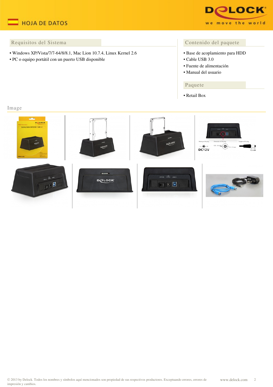 DeLOCK 61854 User Manual | Page 2 / 2