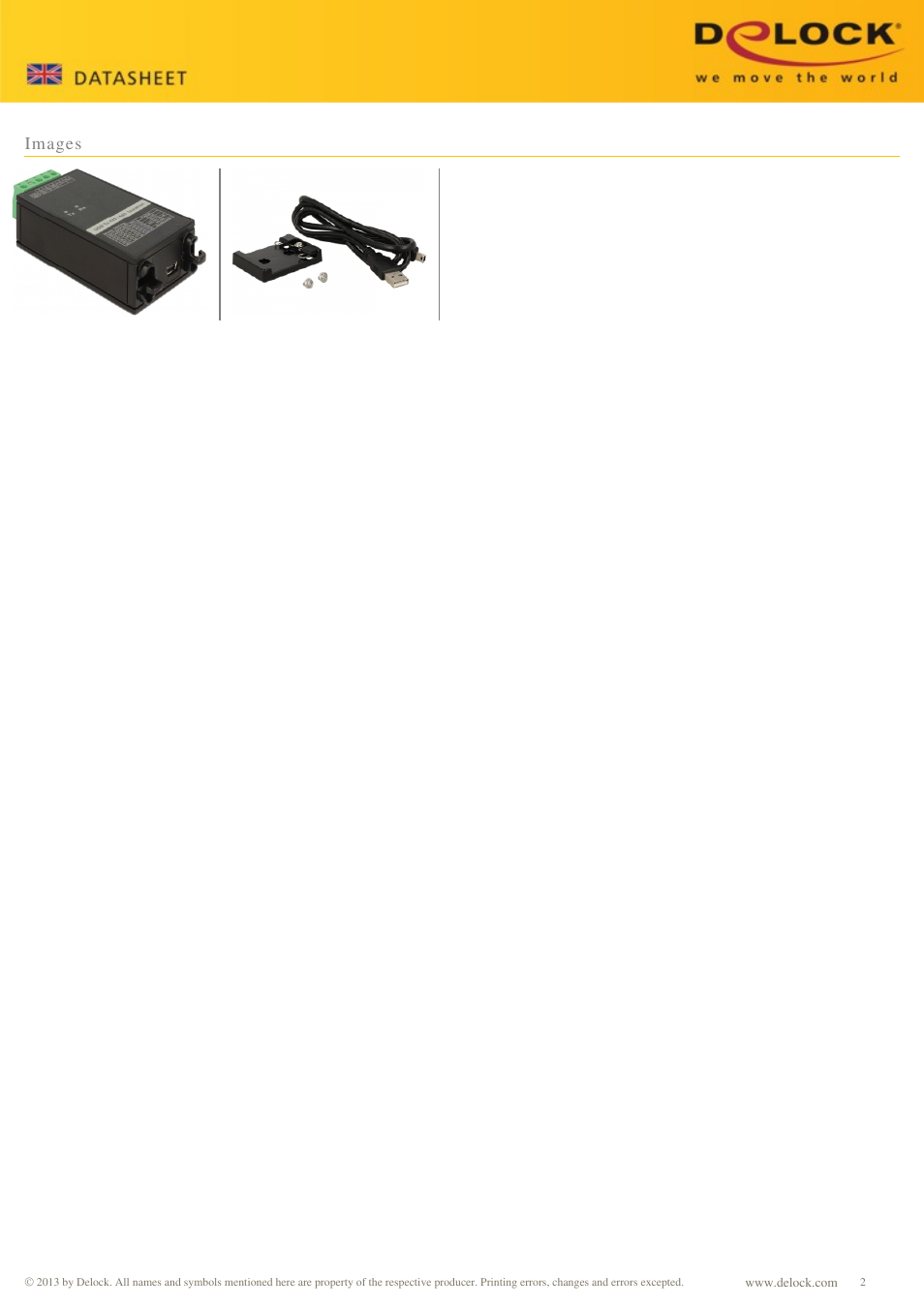 Images | DeLOCK datenblatt_62501 User Manual | Page 2 / 2
