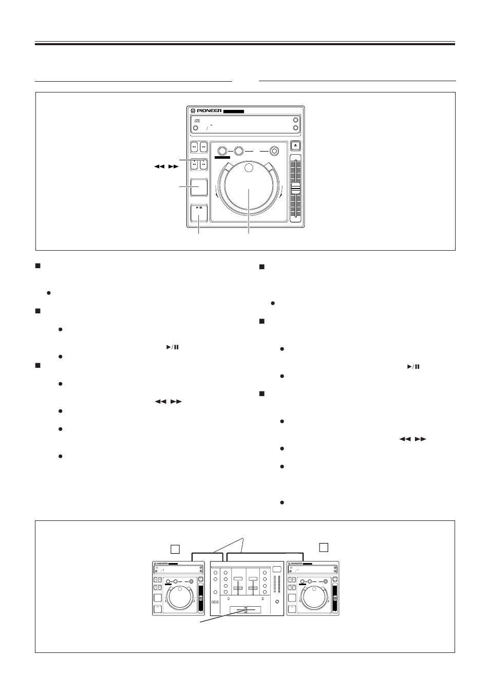 7 confirm a cue point (cue point sampler), 7 return to a cue point (back cue), 7 modify a cue point (cue point adjust) | Pioneer CDJ-500S User Manual | Page 20 / 86