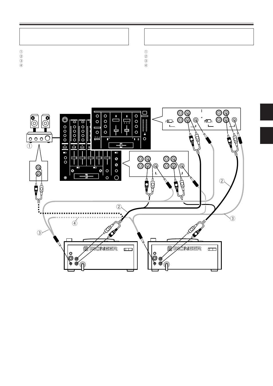 Connections, Connexions, Before operations/avant la mise en service | Cdj-500s | Pioneer CDJ-500S User Manual | Page 9 / 86