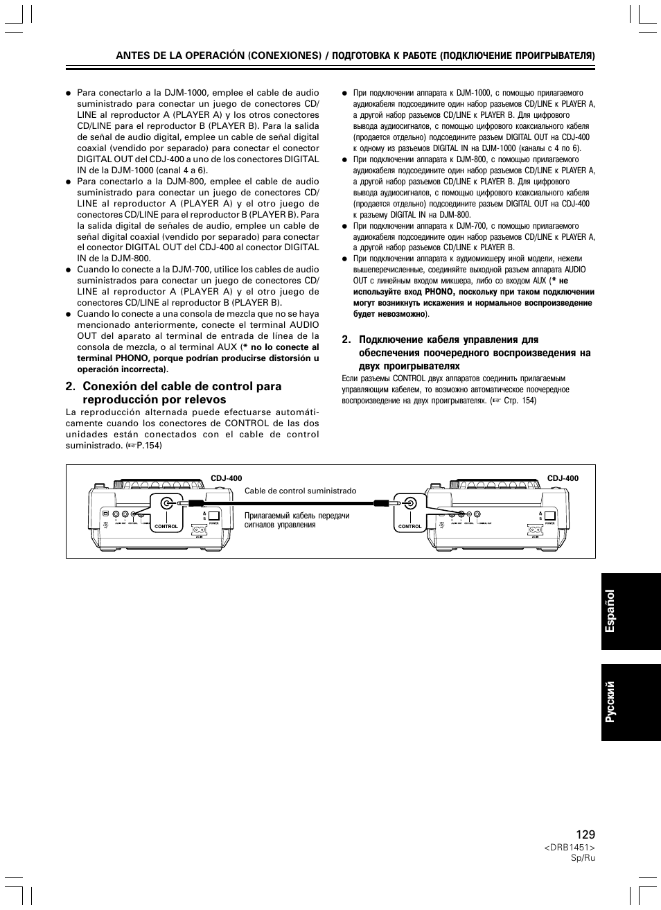 Pioneer CDJ-400 User Manual | Page 129 / 162