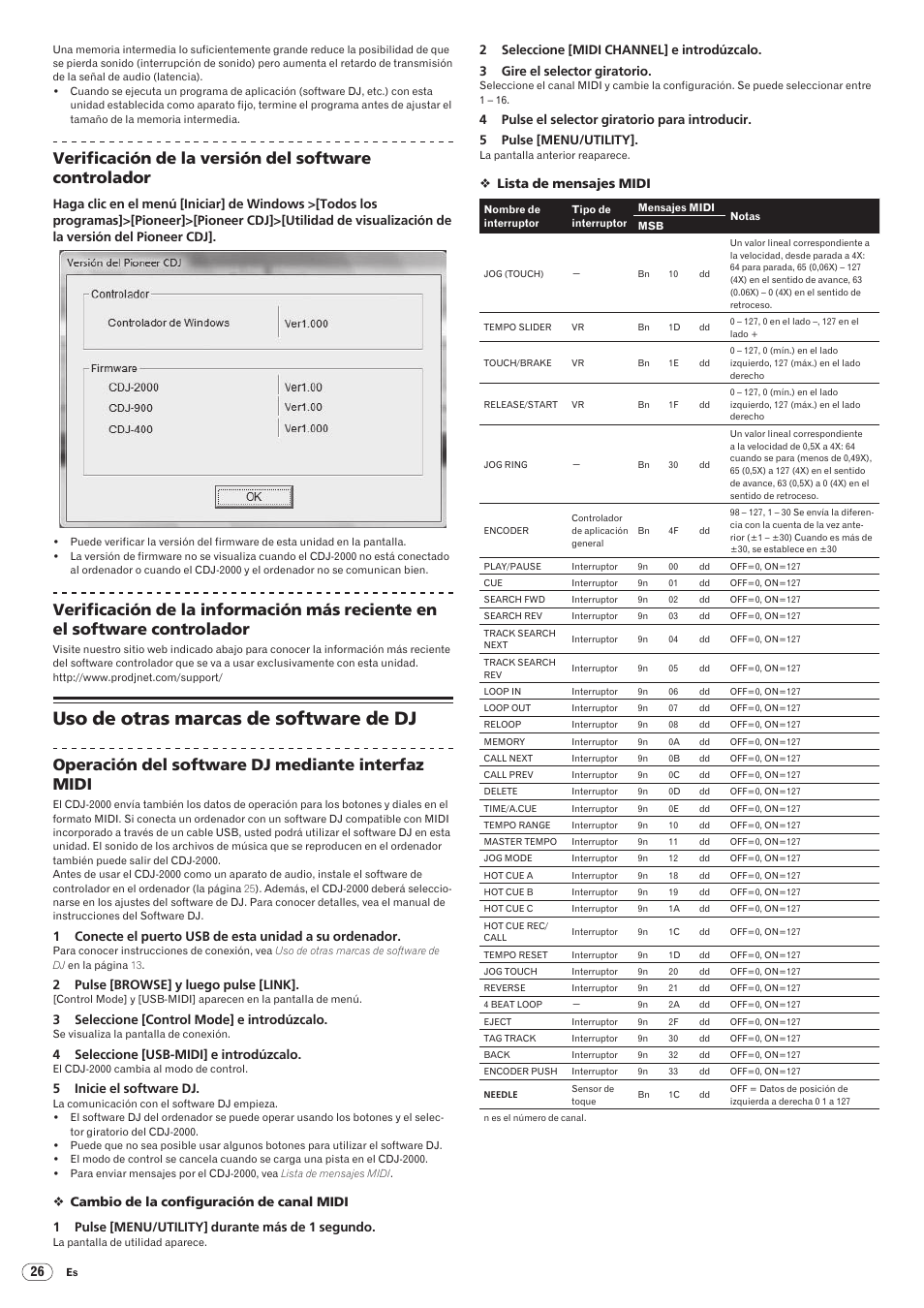 Uso de otras marcas de software de dj, Drb1475-b, Operación del software dj mediante interfaz midi | Pioneer CDJ-2000 User Manual | Page 174 / 209