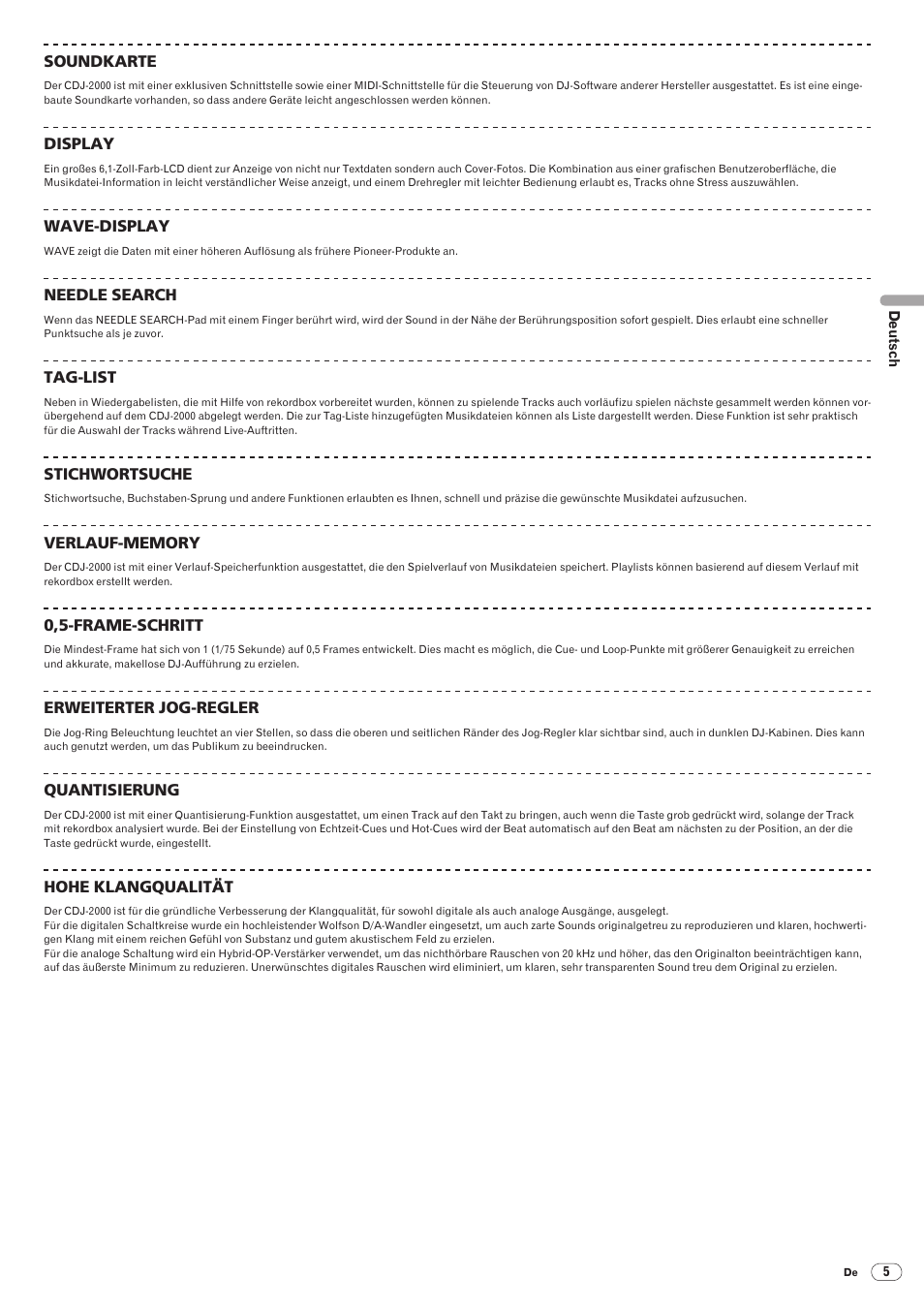 Pioneer CDJ-2000 User Manual | Page 63 / 209