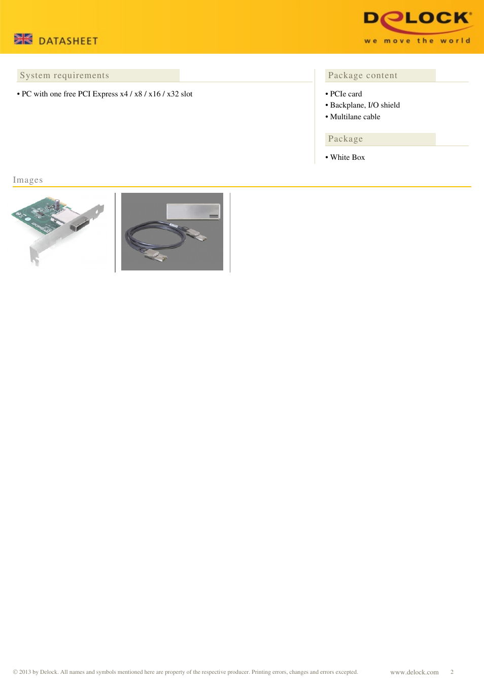 DeLOCK 61785 User Manual | Page 2 / 2