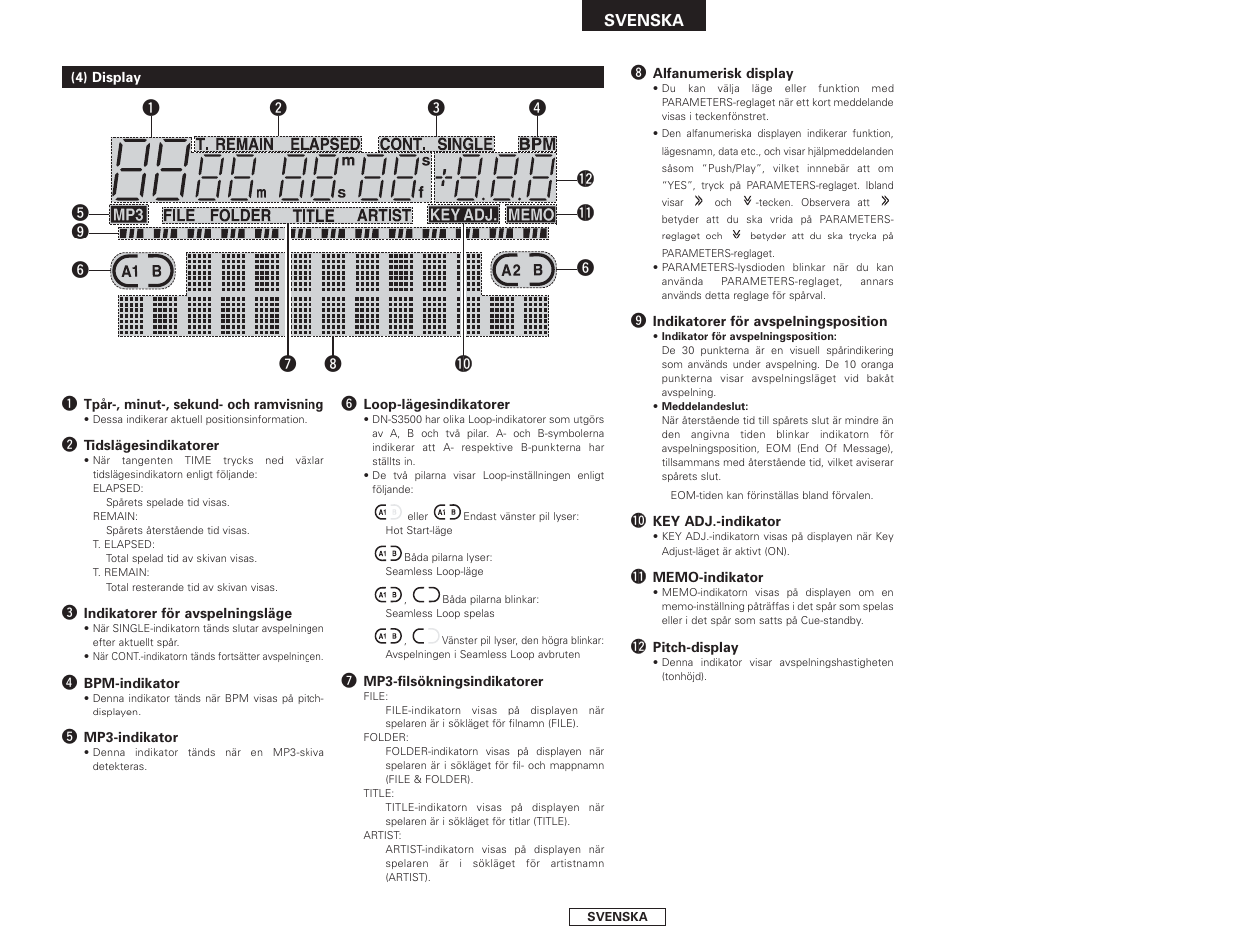 Denon DN-S3500 User Manual | Page 119 / 134