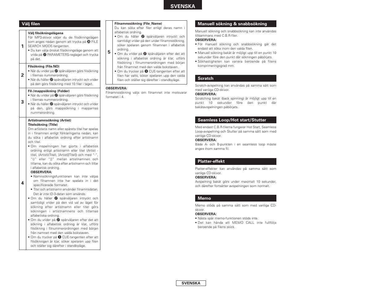 Denon DN-S3500 User Manual | Page 128 / 134