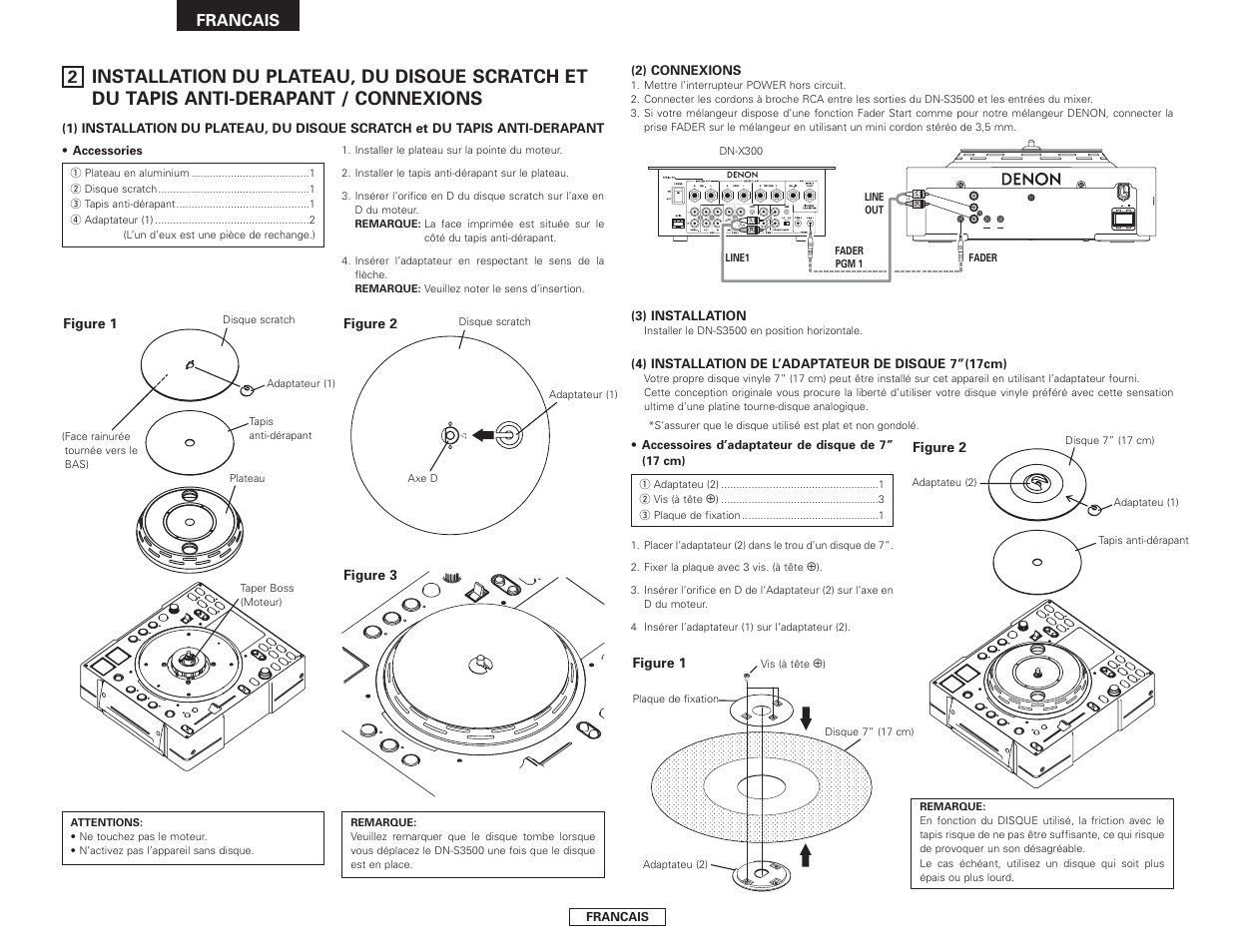 Denon DN-S3500 User Manual | Page 44 / 134