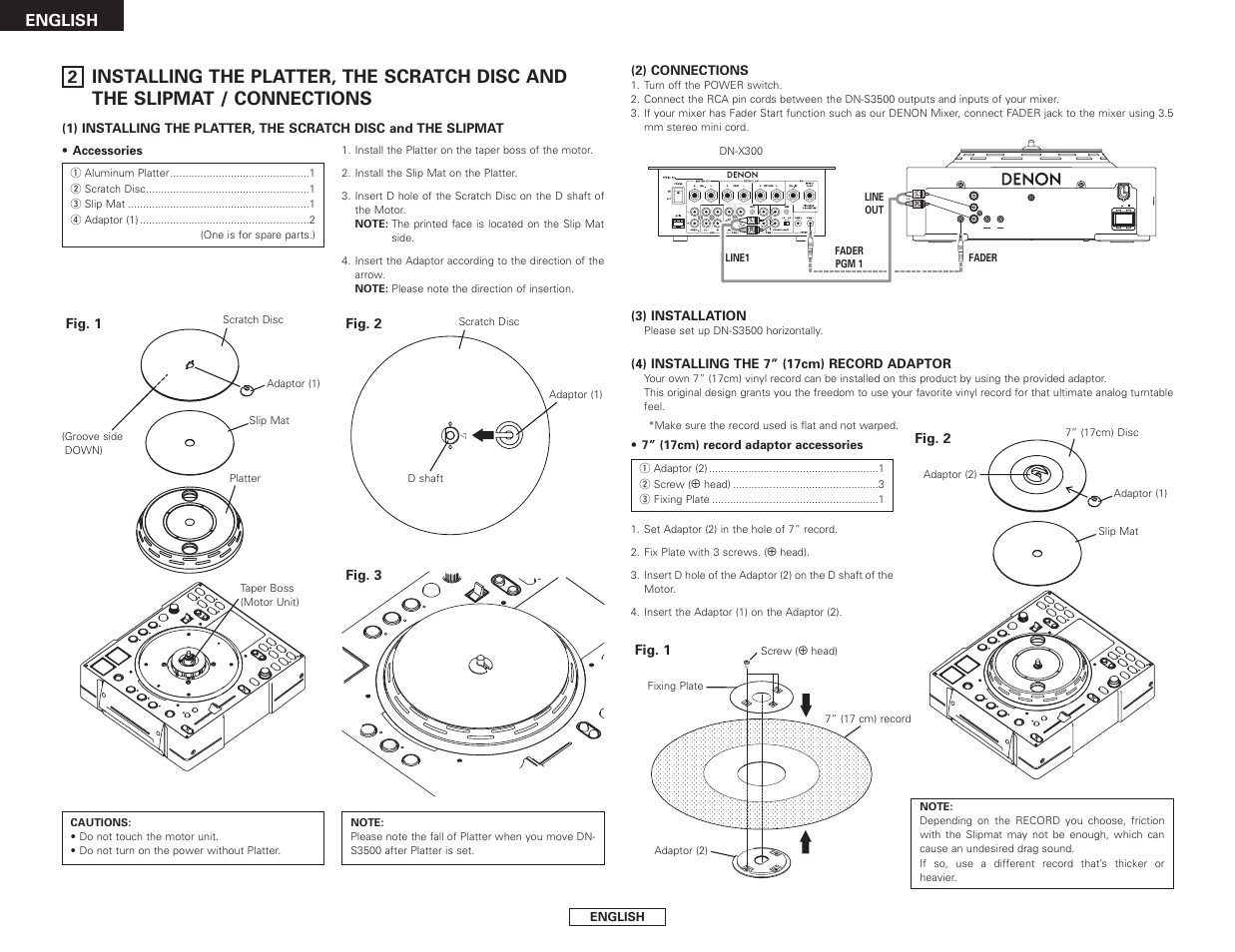 Denon DN-S3500 User Manual | Page 8 / 134