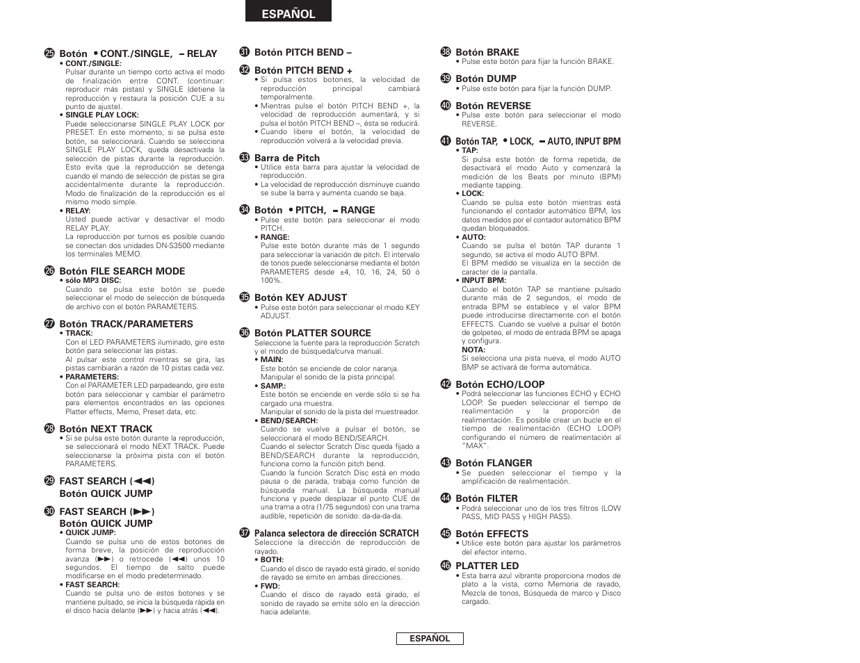 Denon DN-S3500 User Manual | Page 82 / 134
