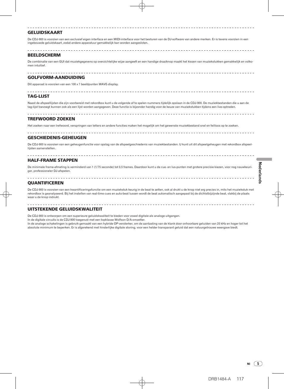 Pioneer CDJ-900 User Manual | Page 117 / 198