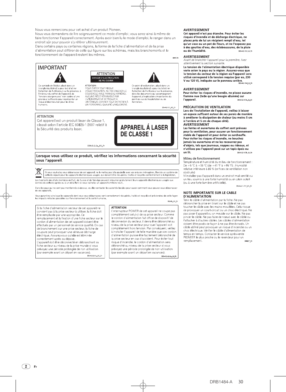 Pioneer CDJ-900 User Manual | Page 30 / 198