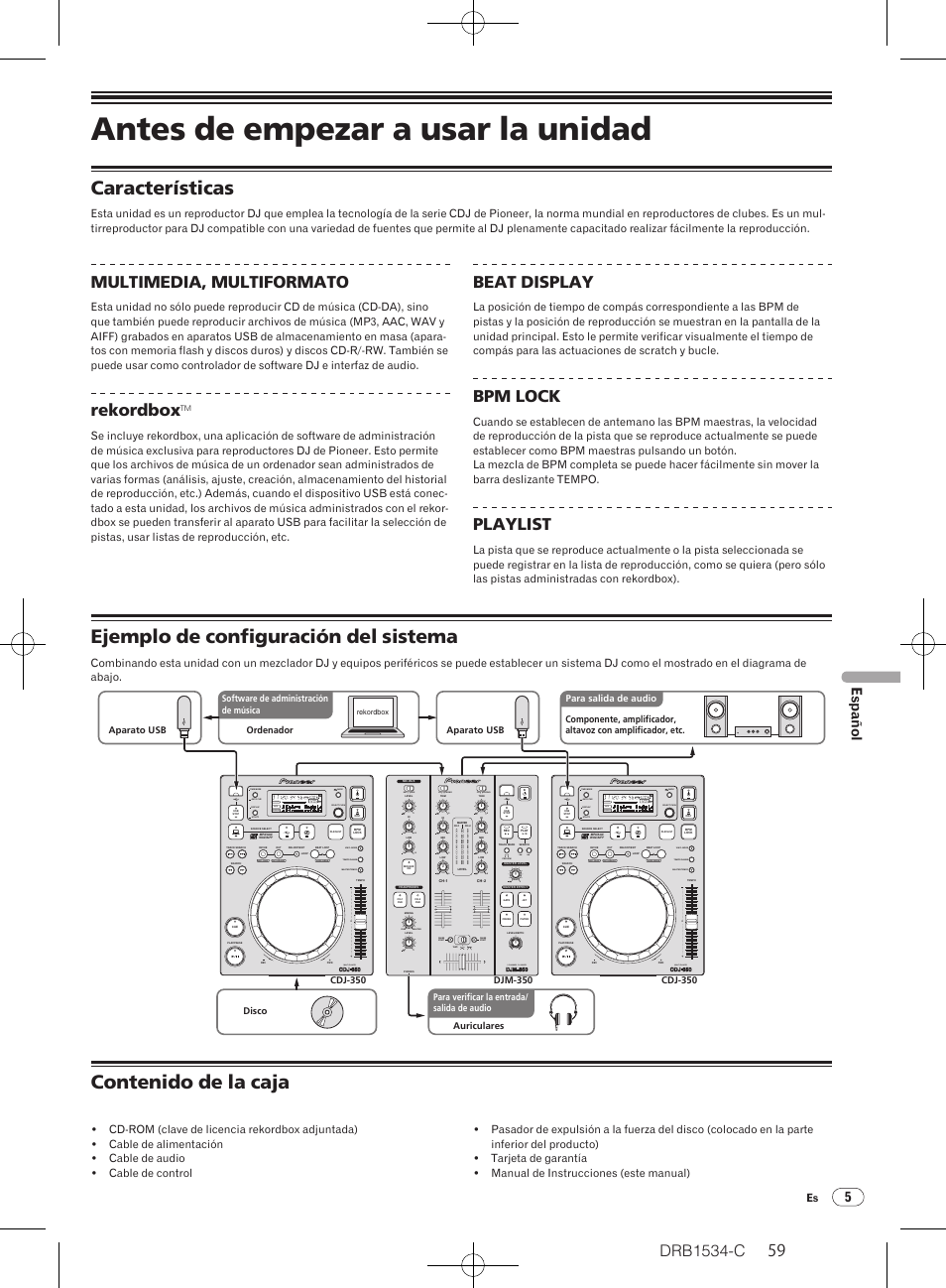 Pioneer CDJ-350-W User Manual | Page 59 / 112