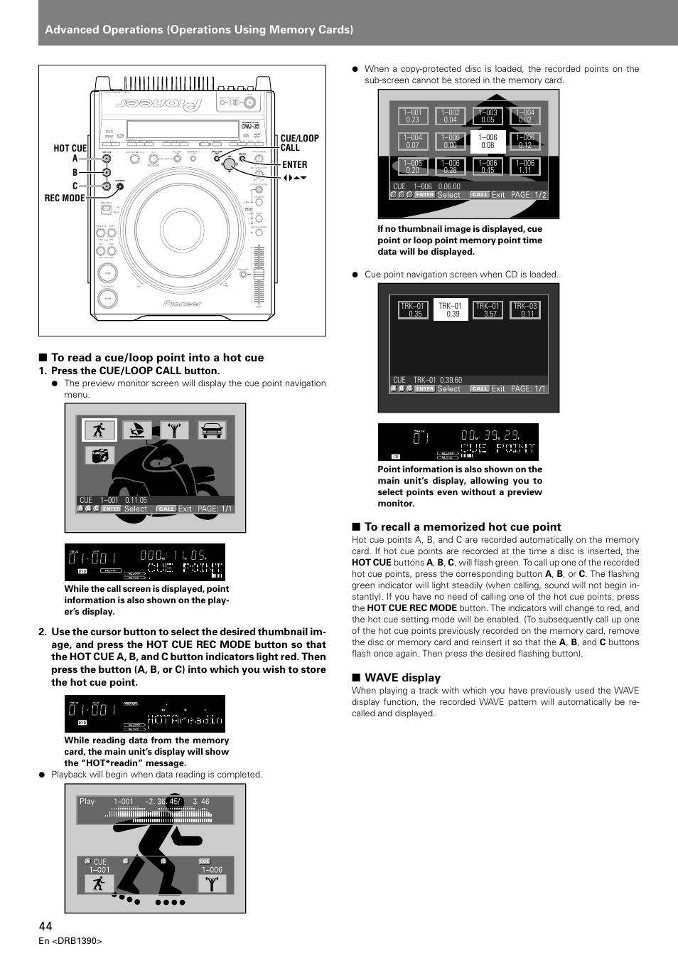Wave display | Pioneer DVJ-X1 User Manual | Page 46 / 103