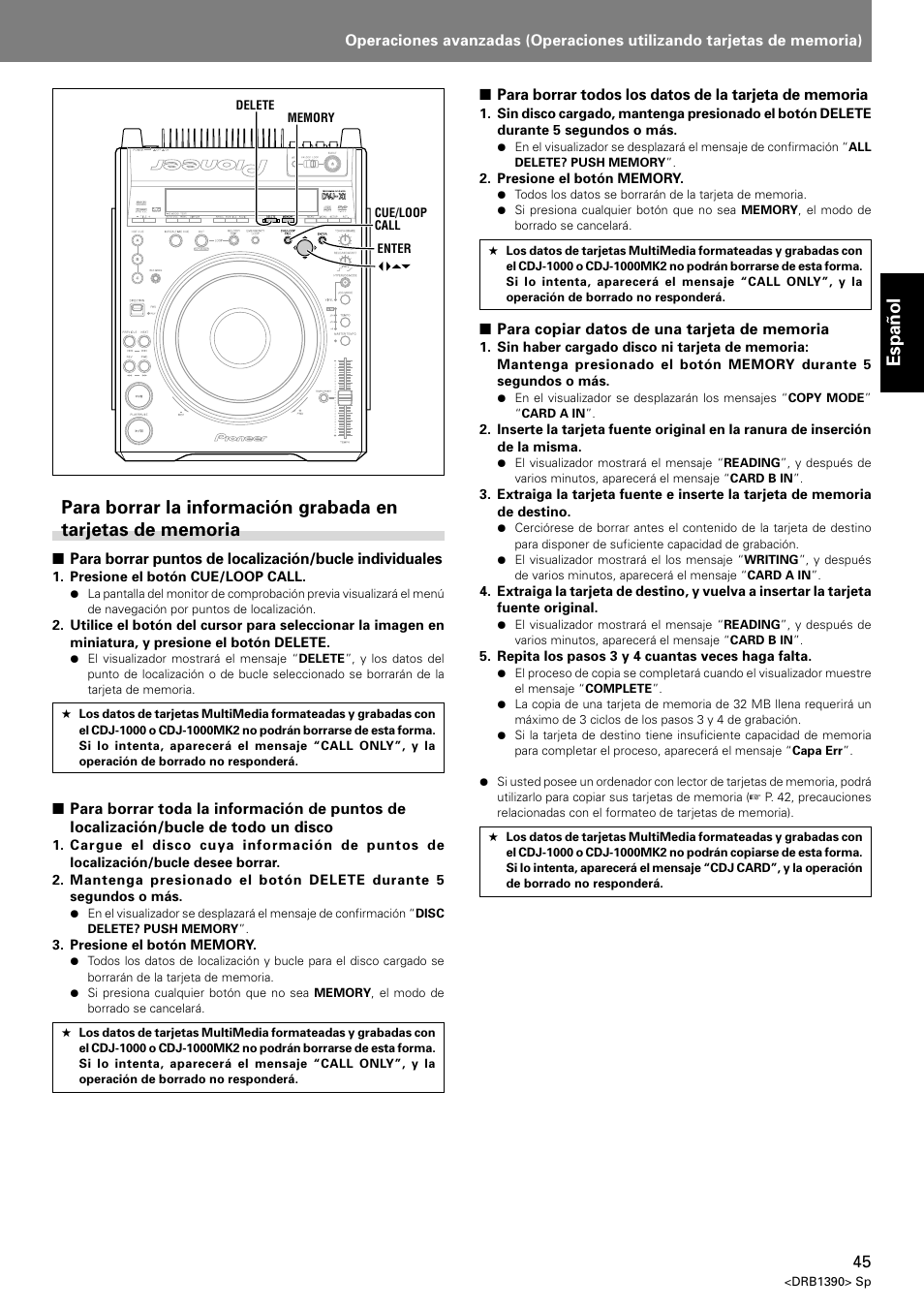 Pioneer DVJ-X1 User Manual | Page 97 / 103