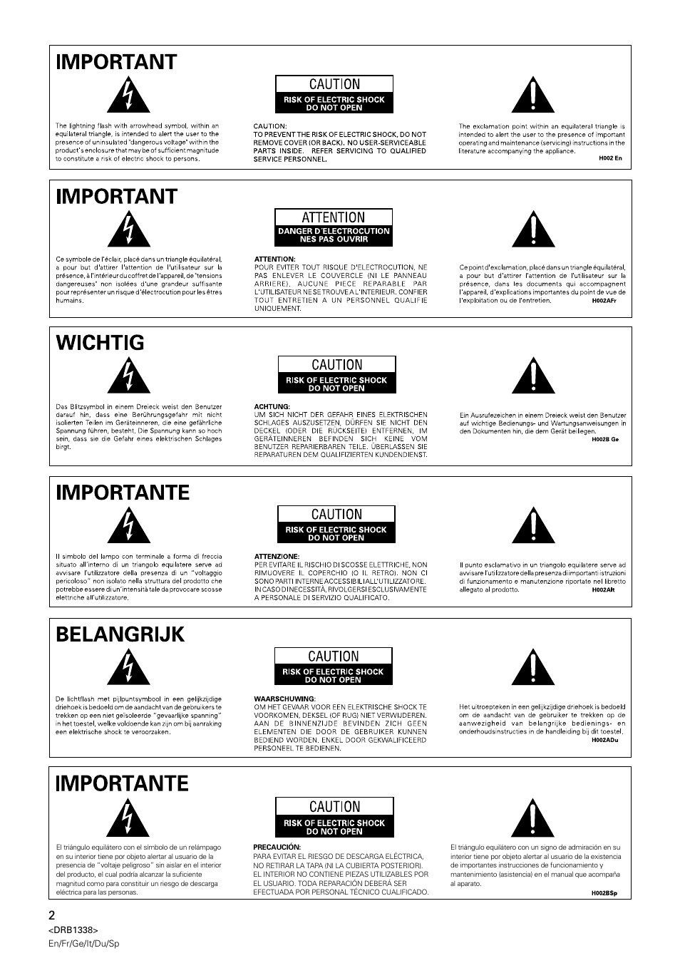 Pioneer CDJ-1000 MK2 User Manual | Page 2 / 96