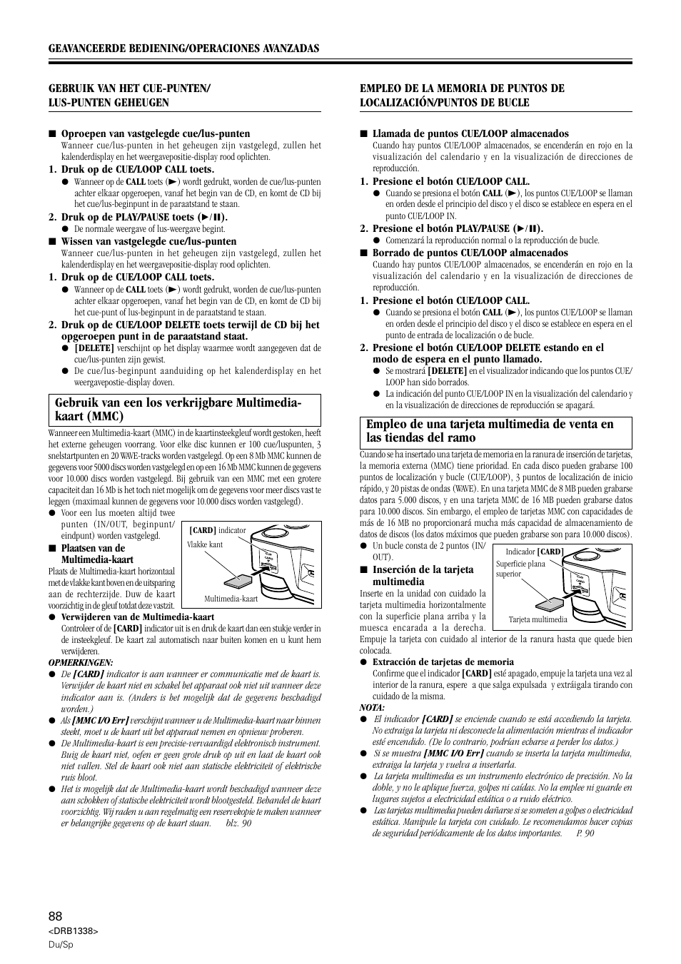Pioneer CDJ-1000 MK2 User Manual | Page 88 / 96