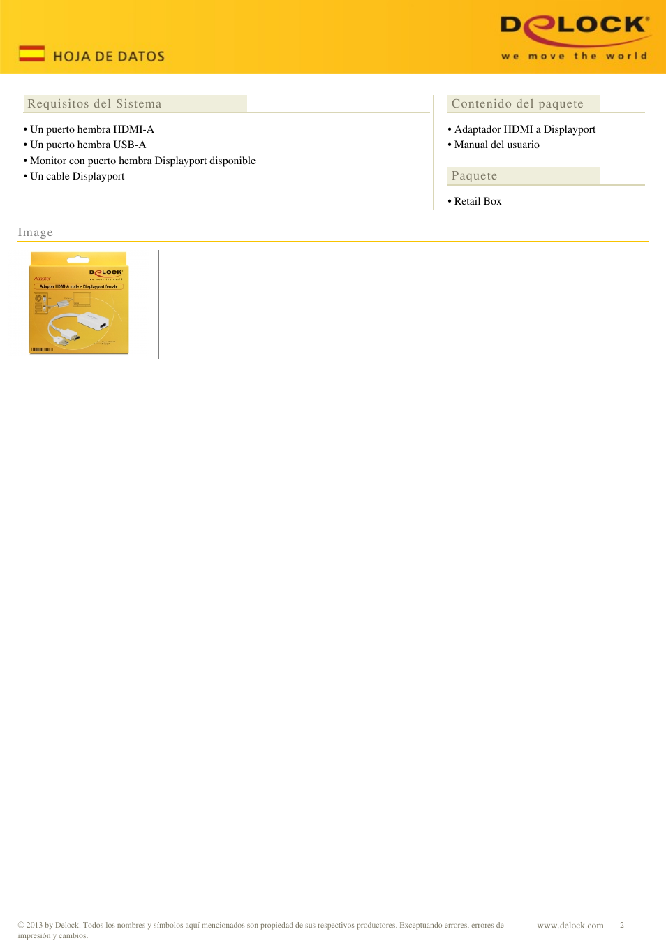 DeLOCK 62496 User Manual | Page 2 / 2