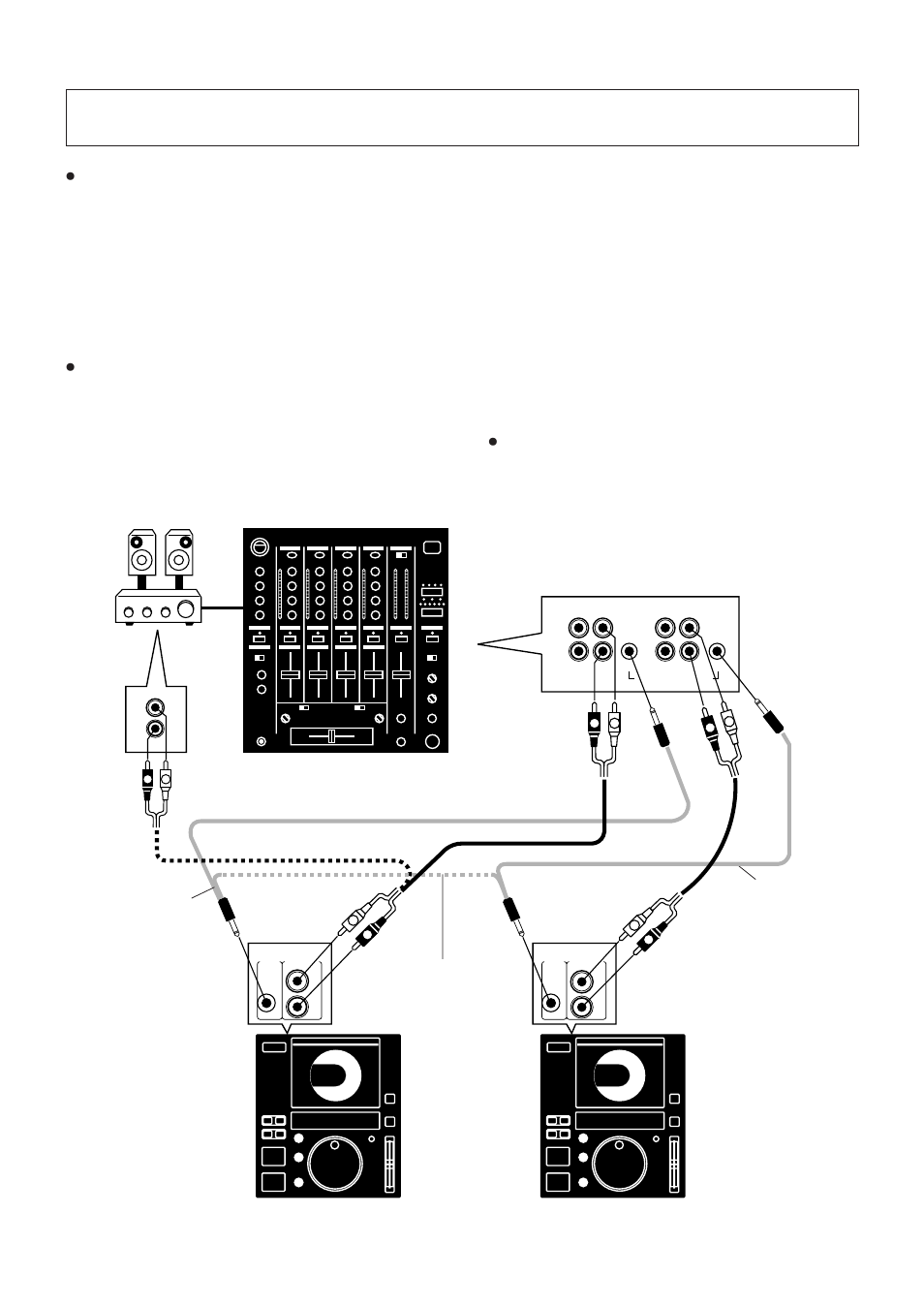 Connections, Audio output connection, Control jack connections | Power cord connections | Pioneer CDJ-500II User Manual | Page 6 / 16