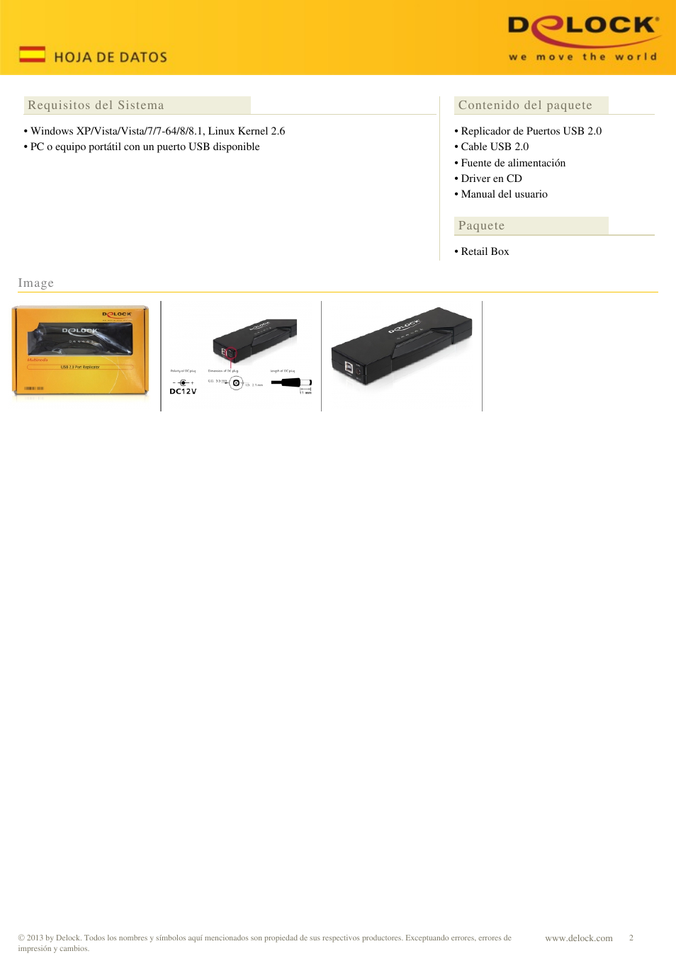 DeLOCK 87513 User Manual | Page 2 / 2