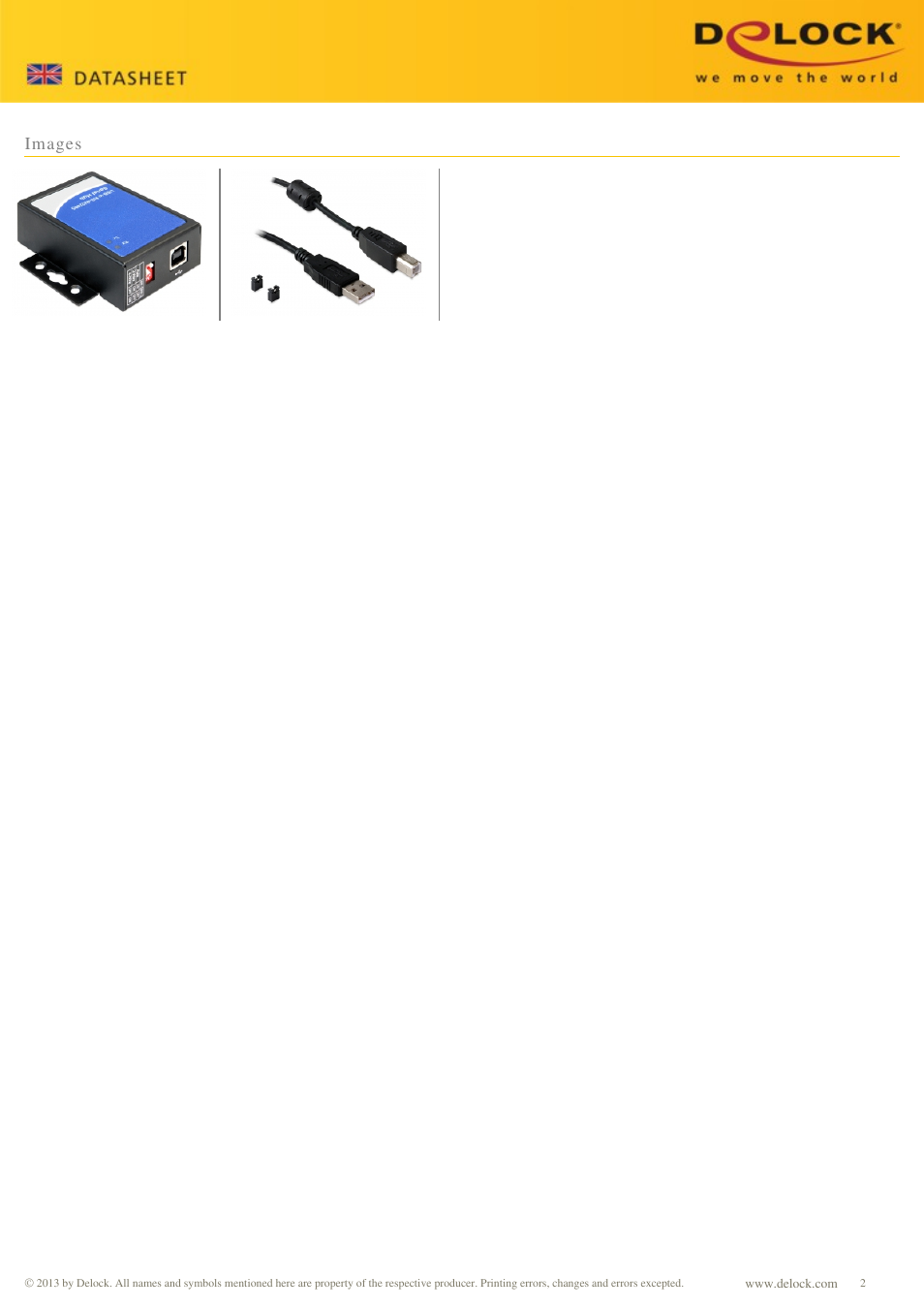 Images | DeLOCK 87585 User Manual | Page 2 / 2