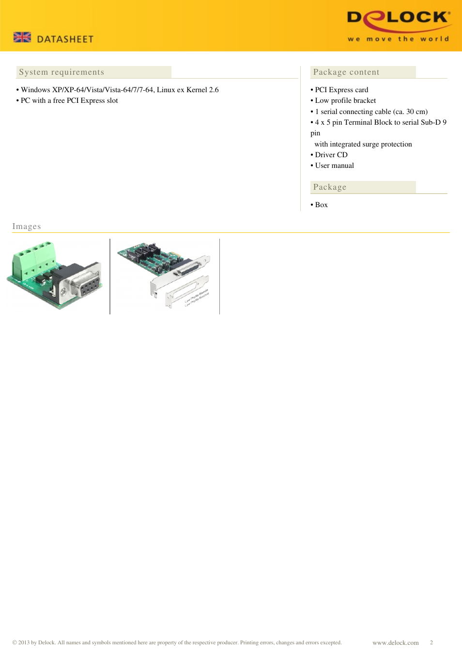 DeLOCK 89338 User Manual | Page 2 / 2