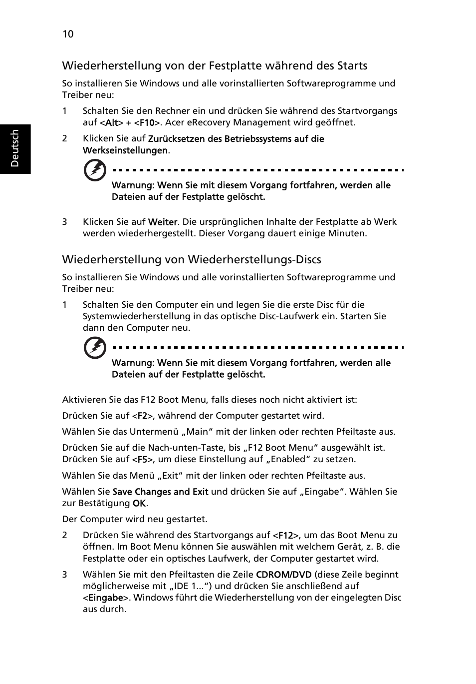Acer Aspire One AO522 User Manual | Page 156 / 1810