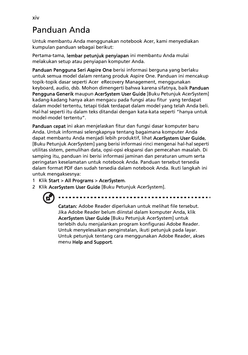 Panduan anda | Acer Aspire One AO522 User Manual | Page 1700 / 1810