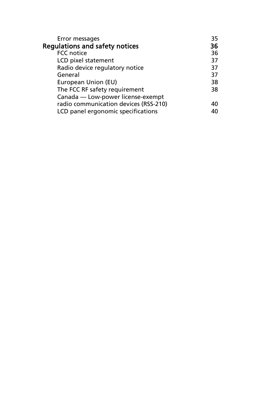Acer Aspire One AO522 User Manual | Page 19 / 1810