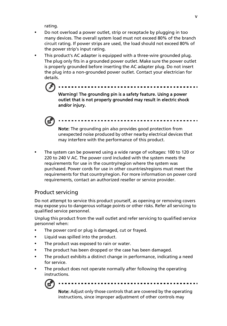 Acer Aspire One AO522 User Manual | Page 7 / 1810