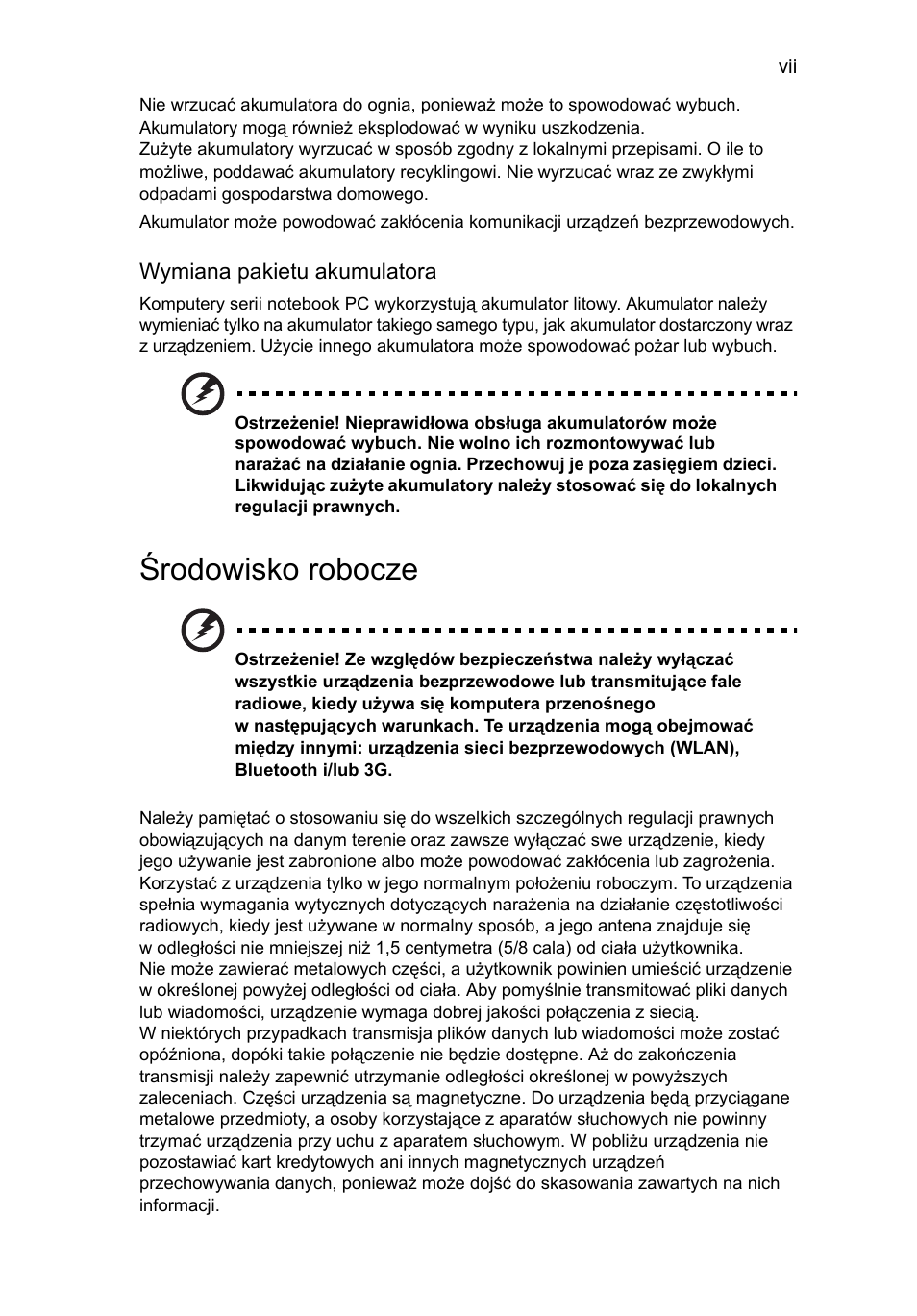 Środowisko robocze | Acer Aspire One AO522 User Manual | Page 765 / 1810