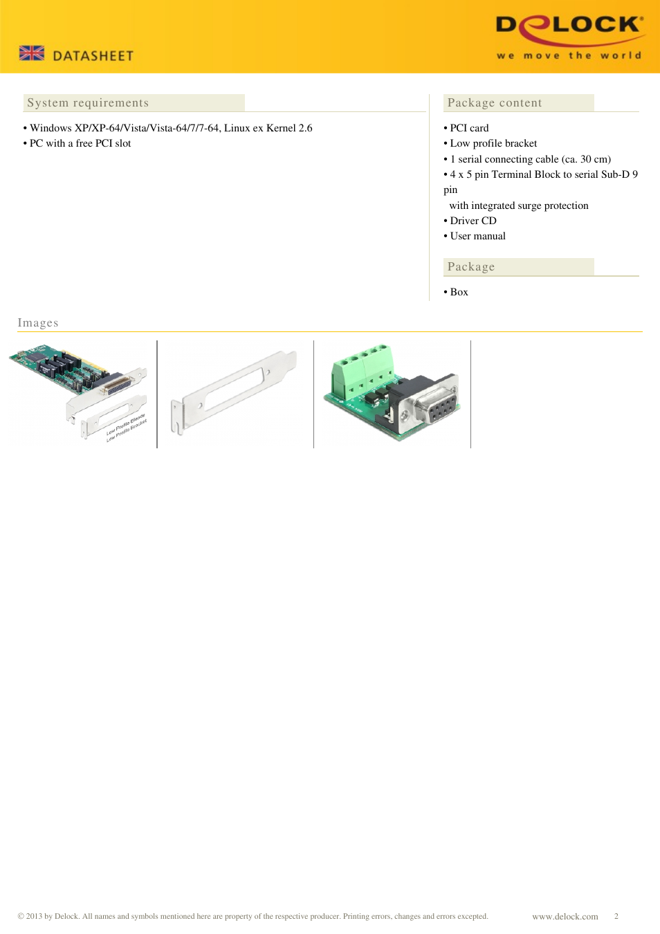 DeLOCK 89331 User Manual | Page 2 / 2