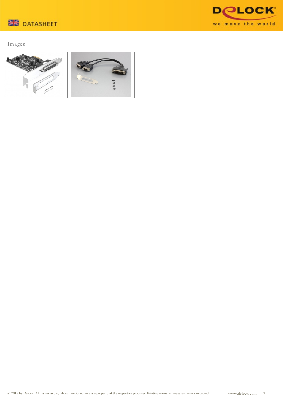 Images | DeLOCK 89320 User Manual | Page 2 / 2