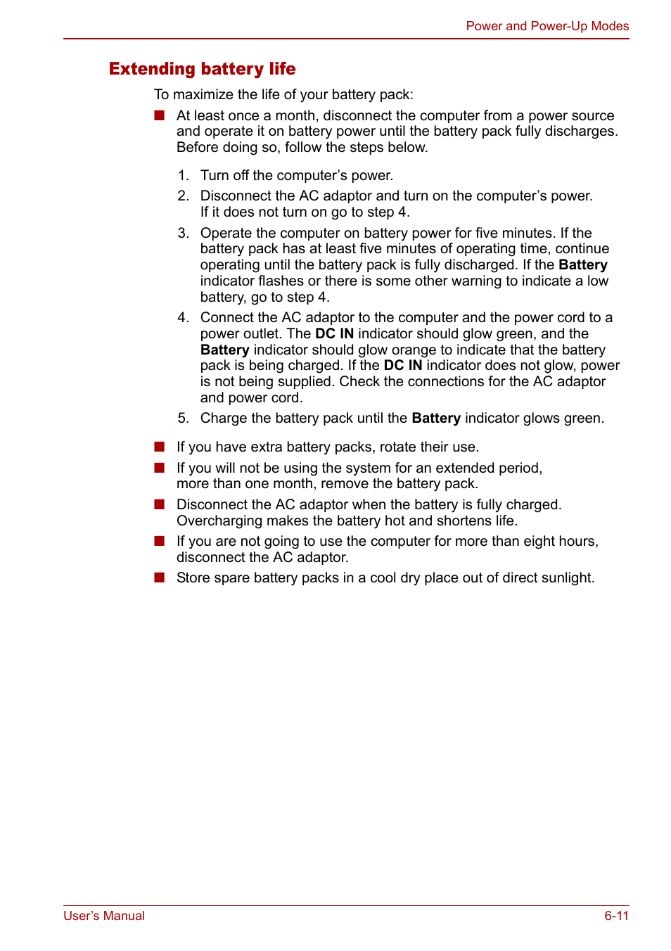 R to, Extending battery life | Toshiba Libretto U100 User Manual | Page 133 / 250