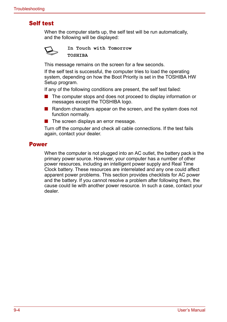 Toshiba Libretto U100 User Manual | Page 170 / 250